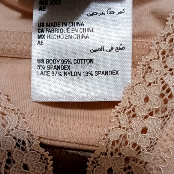 Jenni Intimates Bralette XXL Beige. - Picture 7 of 8